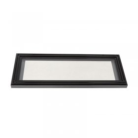 Door - 4055394821 Door glass black pvc [Electrolux Aeg]