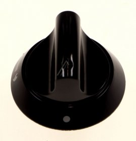 Button - C00194319 488000194319 Control Knob Hotplates Black [Whirlpool Indesit]