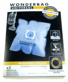 Vacuum Cleaner Bags - Wb403120 Bag Wonderbag X3 [Groupe SEB]