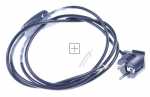 Compatible Eurocable With Blank End - Netzkabel 3polig Mit Schnu Rschalter 1 5m