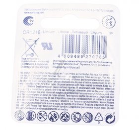 Varta 12,5mm Button Cell - Cr1216 3,0v-25mah Lithium Suitable For Varta Battery 12,5x1,6mm