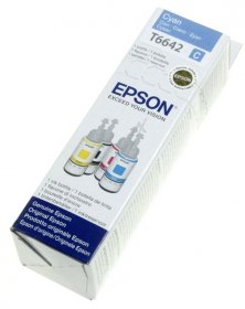 Epson Cartridge - T6642 C13t664240 Cyan Ink Bottle 70ml