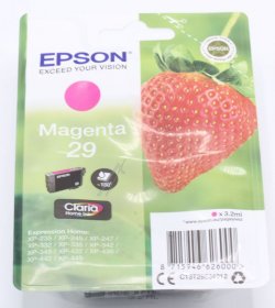 Epson Cartridge - 29 C13t29834012 Cartridge Magenta 3 2ml