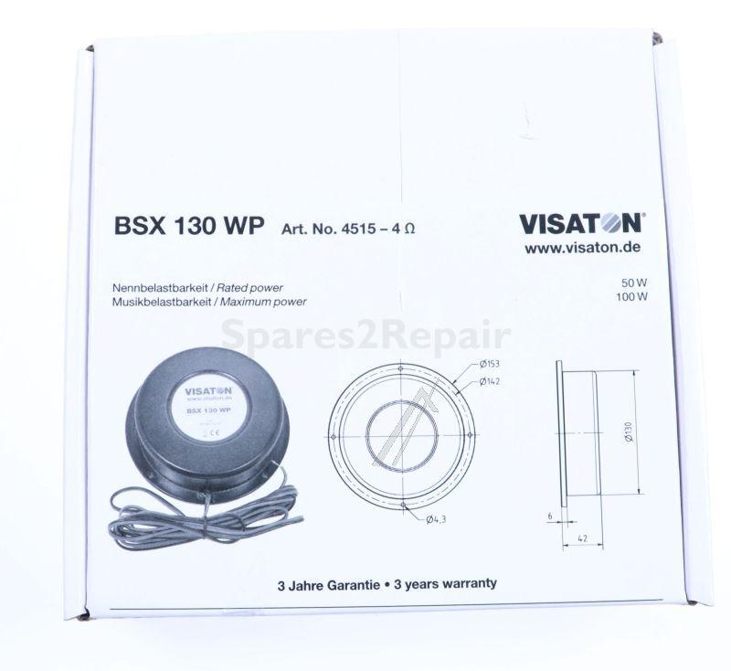 Visaton Electro Dynamical Exciter - Bsx130wp Structure-borne Sound Converter, 4 Ohm