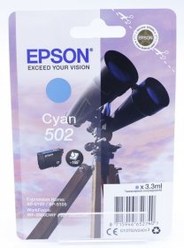 Epson Cartridge - 502 Tintenpatrone Cyan 3 3ml