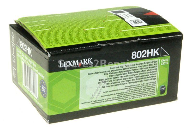 Lexmark Toner Cartridge - 80c2hk0 Toner Black 4k