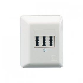 Rutenbeck Tae Finery Phone Outlet - Tae Dose 3x6 Nfn Aufputz Reinweiss