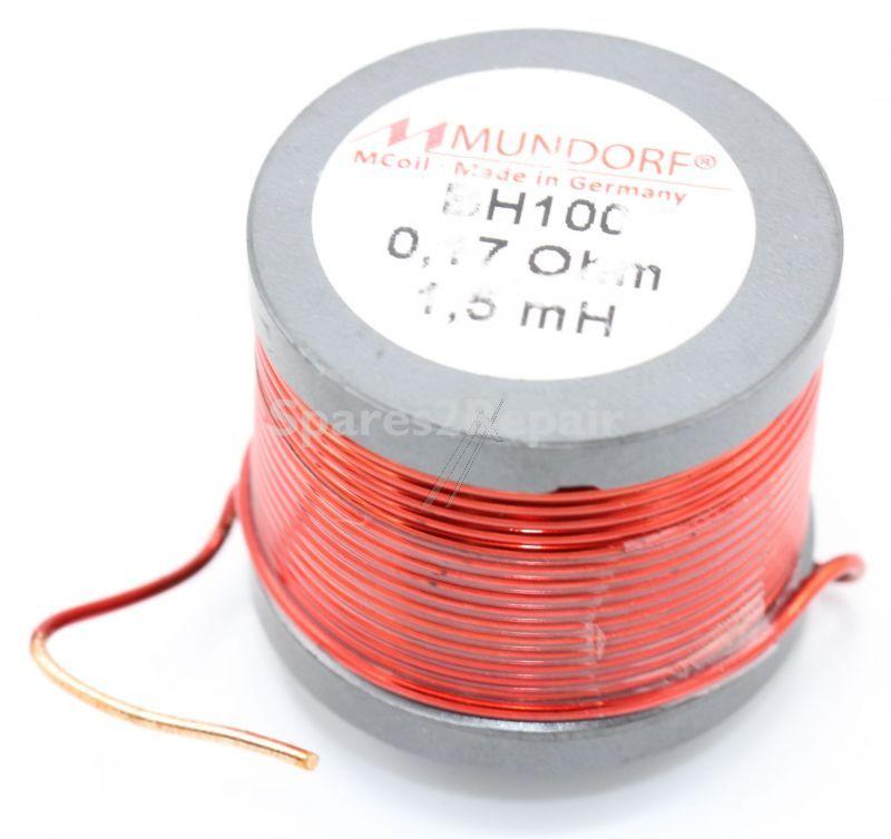 Mundorf Coil - 1,5mh-0,17r Mcoil Ferrite-h-core-coil, Baked Varnish, 1mm Wire, 40x38mm