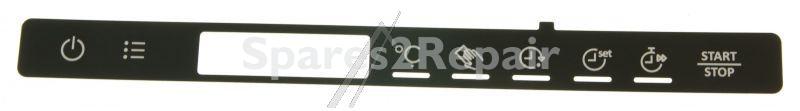 Hisense Gorenje Operating Unit Screen - 704737 Command Foil Dw90 2 5-buttons Sign Ul4
