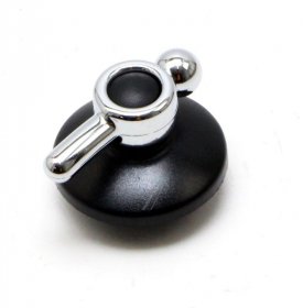 Control Knobs - C00230179 488000230179 Control Knob Blk-chr [Whirlpool Indesit]