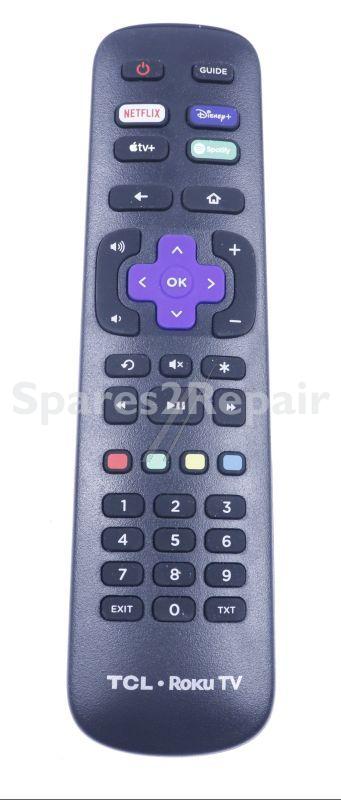 Tcl Remote Control - 21001-000080 Rcu-rc39j-rc820-ir-nec-alkaline-7#-2batt