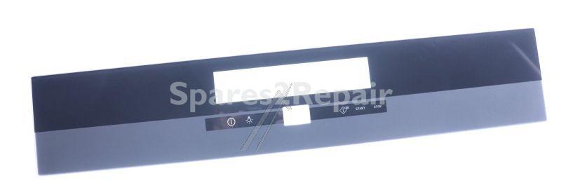 Operating Unit Screen - 5551187544 Headband Black 60cm Itex100 [Electrolux Aeg]