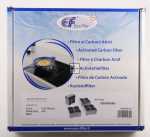 Eurofilter Carbon Filter - Fks111 Activated Carbon Filter 4 Pieces 96x96x40cm Alternative For Elica-electrolux Kit0120952a-4055499638