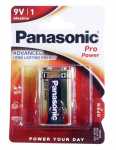 Panasonic 1604d Alkaline Batteries - 6lr61ppg-1bp Pro Power Alkaline Battery 9v Block