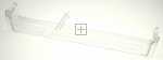 Lg Refrigerator - Freezer Door Shelf - Man62430201 Basket Door