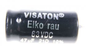 Visaton Bipolar Electrolytic - Bipolar Elcap, Axial 12x26mm