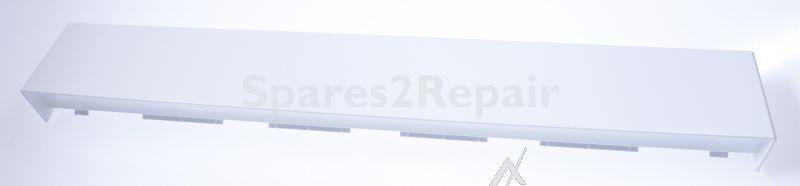 Leg Cover Strip - 140243768029 Plinth White Flat [Electrolux Aeg]