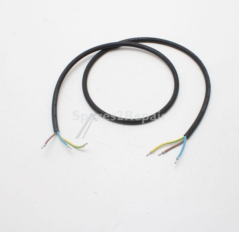 Mains Power Lead - C00560606 488000560606 Mains Cable 1200mm H05rr-f 3x [Whirlpool Indesit]