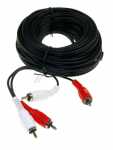 Compatible Stereo Cable Phono Plug - 2x Phono Plug > 2x Phono Plug 10 0m | Stereo