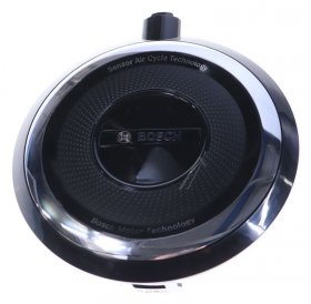 Flap - 12040449 Lid Dust Box Lid Black With Printing [Bosch Siemens]