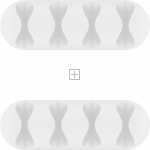 Goobay Cable Cover - Kabel Management 4-slots, Weiss, 2 Stk. Im Blister