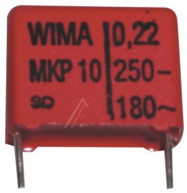 Wima Pulse Capacitors - 0,22uf-250v Mkp10 Impulse Capacitor Rm=15 -rohs-