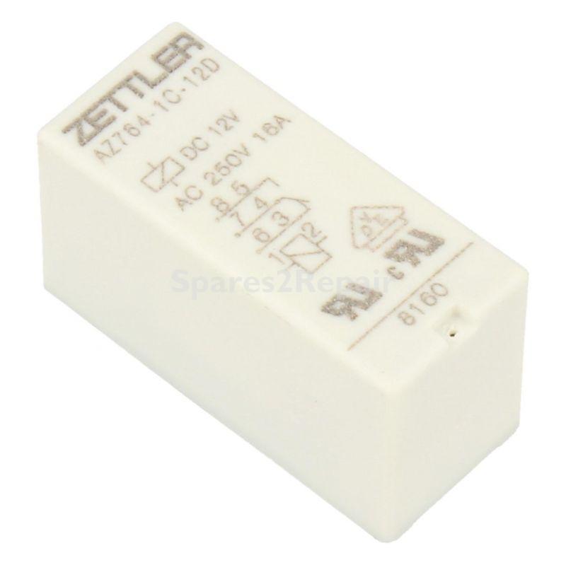 Zettler Pcb Relay To 12v - 12vdc 16a-250vac Relay, Print