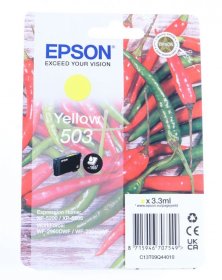Epson Cartridge - 503 C13t09q44010 Ink Cartridge Yellow 3 3ml