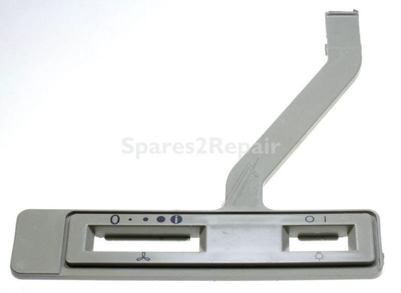 Elica Housing - 30331hw Switch Panel Upper Part Black