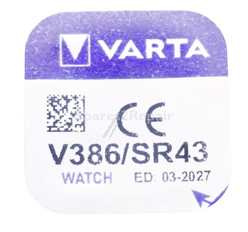 Varta 11,6mm Button Cell 1,55v - V386 Button Cell 1,55v-105mah - 11,6x4,2mm Varta