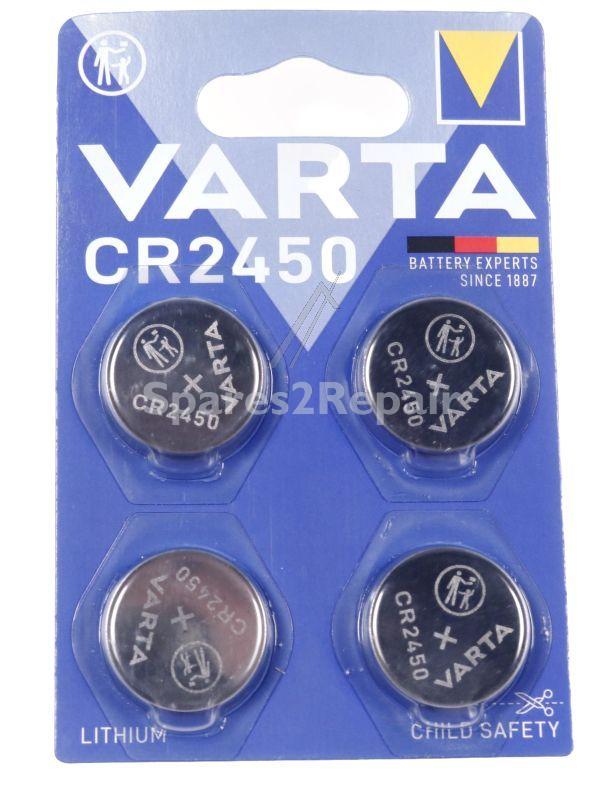 Varta 3.0v Button Cell Battery - Cr2450 3 0v Lithium Knopfzelle Suitable For Varta 4er Blister