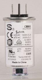 Elica Electrical Components - Spp0196747 Cap 5f S2 ×40 S 6 3x0 8 Met Eu Elica Electrical Components - Spp0196747 Cap 5f S2 ×40 S 6 3x0 8 Met Eu