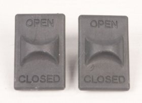 Elica Button - Spp0198134 Sg gri haiplen Black Elica Button - Spp0198134 Sg gri haiplen Black