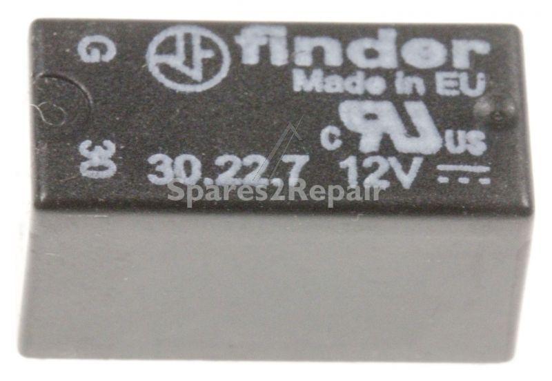Finder Pcb Relay To 12v - 12vdc 2a-125vac Relay, Dil, 2 Pole Co