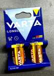 Varta C Akaline Batteries - Lr14 4114101422 Suitable For Varta Longlife C - Baby Blister 2