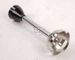 Mixer - Blender Foot - 12051663 Blender Attachment Attachment Inox With Connector Black New Version [Bosch Siemens]