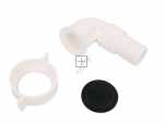 Compatible Adaptor For Siphons - Angular Hose Connector