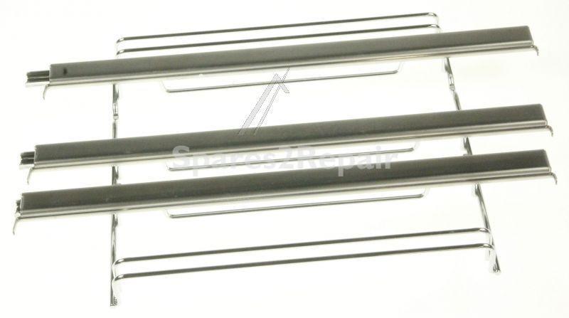 Telescopic Slideout Oven Grills - 00682442 Full Extension Rails 3-fold [Bosch Siemens]