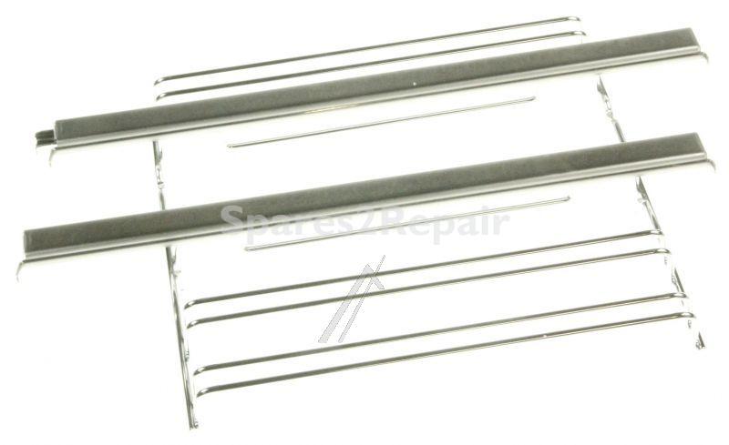 Telescopic Slideout Oven Grills - 00680181 Telescoping Extension Rails 2-fold [Bosch Siemens]