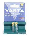 Varta Microcell-battery 1.2v - Hr3 5703301402 1 2v-1000mah Rechargeable Batteries Nimh Aaa Varta 2x Pcs
