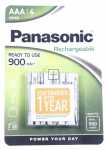 Panasonic Microcell-battery 1.2v - Lr03 Hhr-4xxe-4bc Rechargeable Battery Ready To Use Aaa 900mah - Pack Of 4