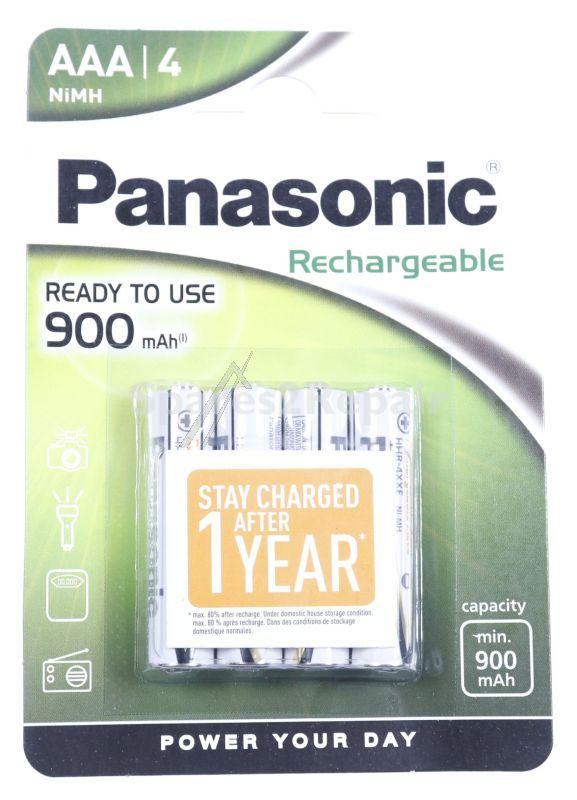 Panasonic Microcell-battery 1.2v - Lr03 Hhr-4xxe-4bc Rechargeable Battery Ready To Use Aaa 900mah - Pack Of 4