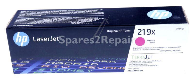 Hewlett Packard Toner Cartridge - W2193x Hp W2193x-219x Magenta Toner