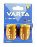 Varta D Alkaline Batteries - Lr20 4120101422 Varta Longlife D-mono 2-pack Blister