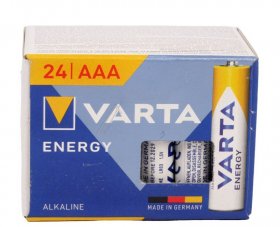 Varta Aaa 1,5v Battery - Lr3 4103229234 Energy Aaa Micro Cube Pack Of 24