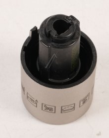 Button - C00480991 481010874612 Knob Push-push 12 Positions [Whirlpool Indesit]