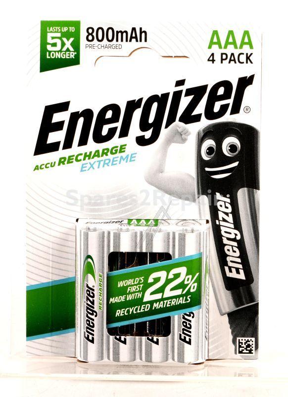 Energizer Microcell-battery 1.2v - Lr03 E300624408 Nimh Accumulator Extreme Micro (aaa) 800mah Precharged Chp 4 Pieces
