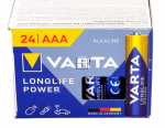 Varta Aaa 1,5v Battery - Lr03 4903121134 Varta Longlife Power Aaa Micro Cube 24 Pack