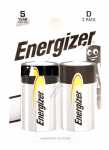 Energizer D Alkaline Batteries - E304397000 Everyday Mono (d) Cp 2 Stuck