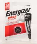 Energizer 3.0v Button Cell Battery - Cr2025 E301021606 Energizer Specialty Battery - Lithium Cr-type 2025 Bp 1 Piece